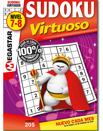 SUDOKU Virtuoso (Nivel 7-8) 205