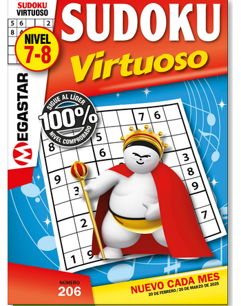 SUDOKU Virtuoso (Nivel 7-8) 206