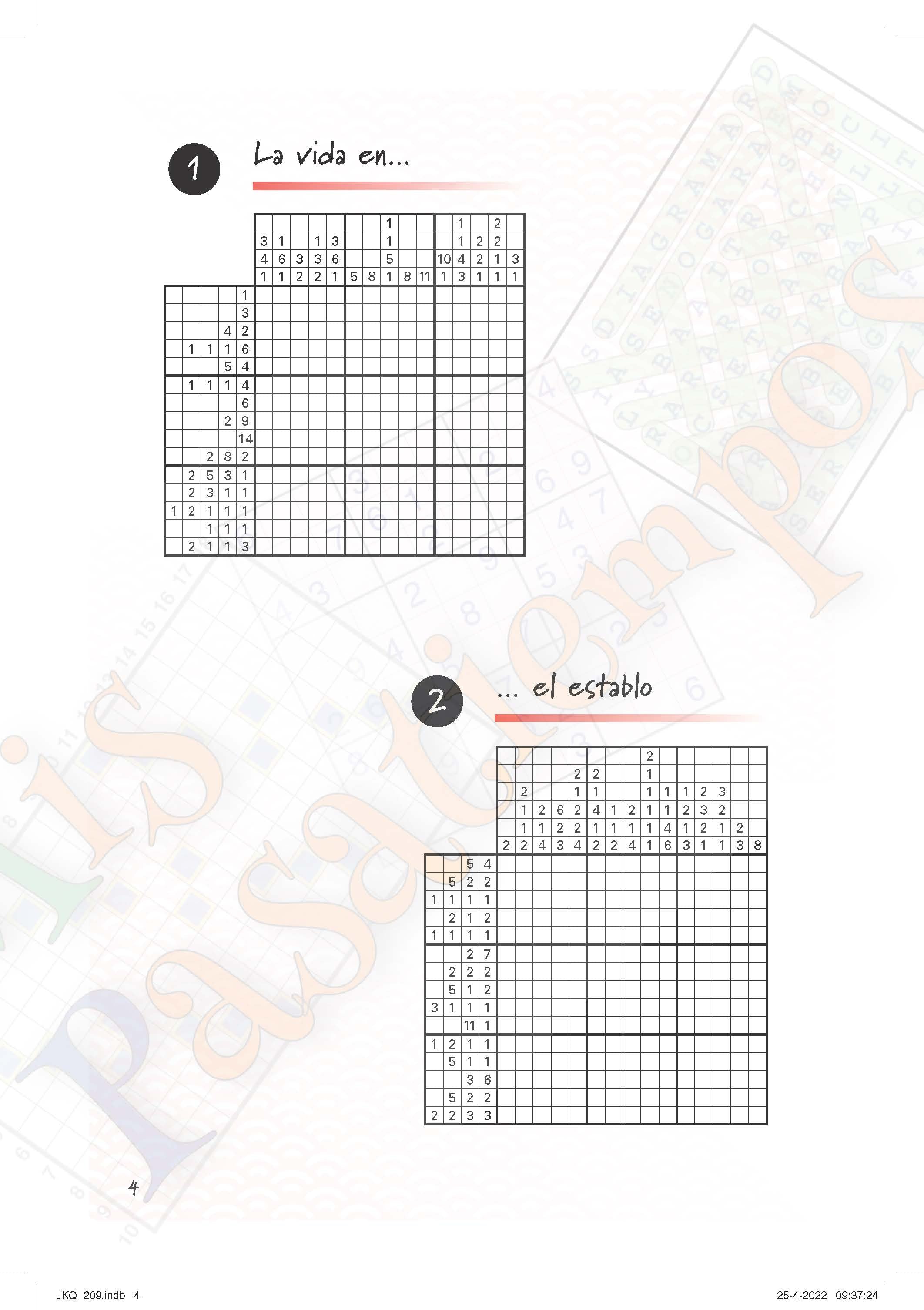 Puzzle japones pdf online