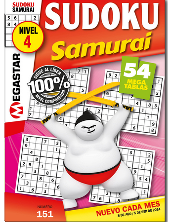 SUDOKU Samurai (Nivel 4) 151