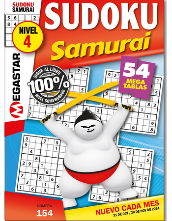 SUDOKU Samurai (Nivel 4) 154