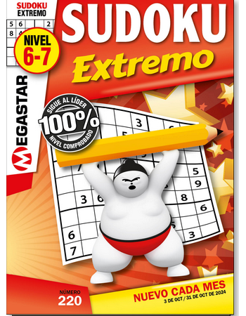 SUDOKU Extremo (Nivel 6-7) 220