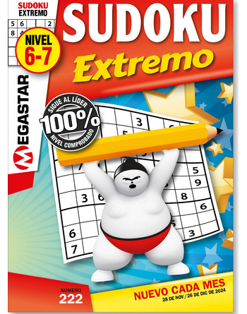 SUDOKU Extremo (Nivel 6-7) 222