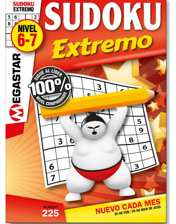 SUDOKU Extremo (Nivel 6-7) 225