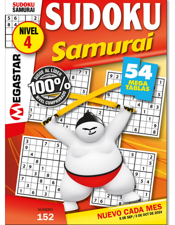 SUDOKU Samurai (Nivel 4) 152