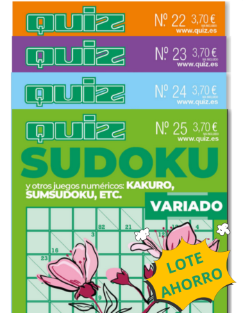 Especial Quiz Sudoku Variado